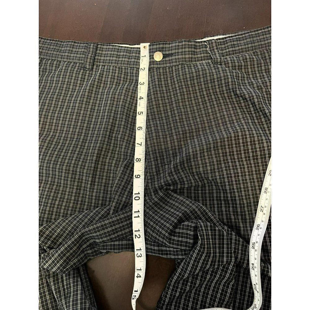 Men's Calloway Black & White Plaid Golf Shorts Size 38 [EXCELLENT] - Picture 5 of 6